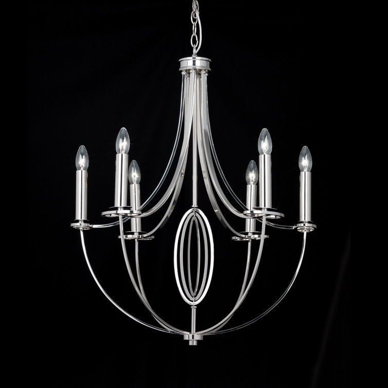 Ophelia & Co. Gallatin 6Light CandleStyle Chandelier & Reviews